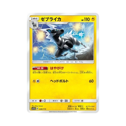포켓몬 TCG 제브라이카 GX 태그올스타즈 (일어판)