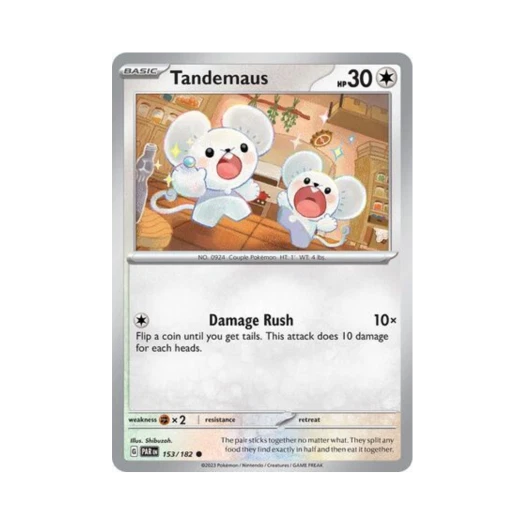 Pokemon TCG Tandemaus C Paradox Rift (English Ver.)
