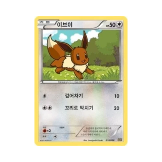 포켓몬 TCG 이브이 BW 스페셜 팩 레시라무 ex (한글판)