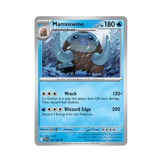 Pokemon TCG Mamoswine U Phantasmal Flames (English Ver.)