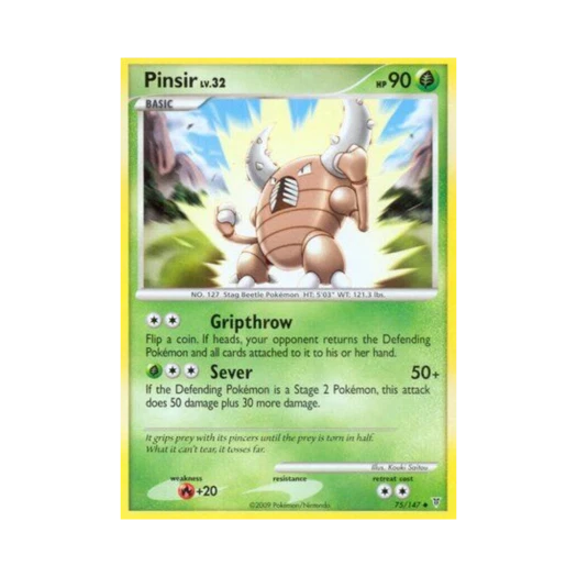 Pokemon TCG Pinsir U Supreme Victors (English Ver.)