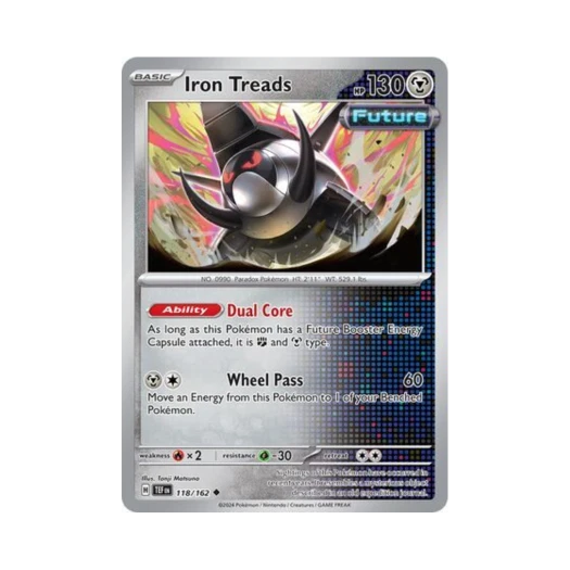 포켓몬 TCG 무쇠바퀴 U 템포럴 포시스 (영문판) 카드 이미지