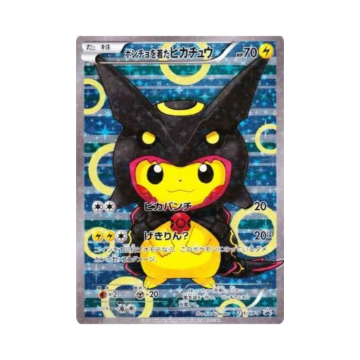 Pokemon TCG Poncho Wearing Pikachu P XY Promos (Japanese Ver.)