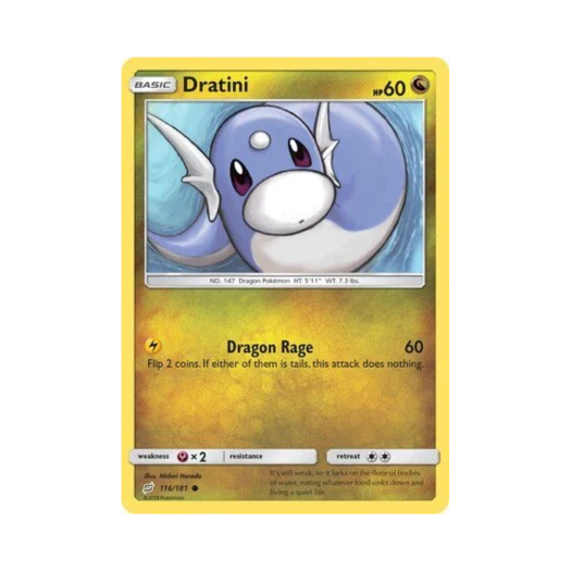 포켓몬 TCG 미뇽 C 팀업 (영문판)