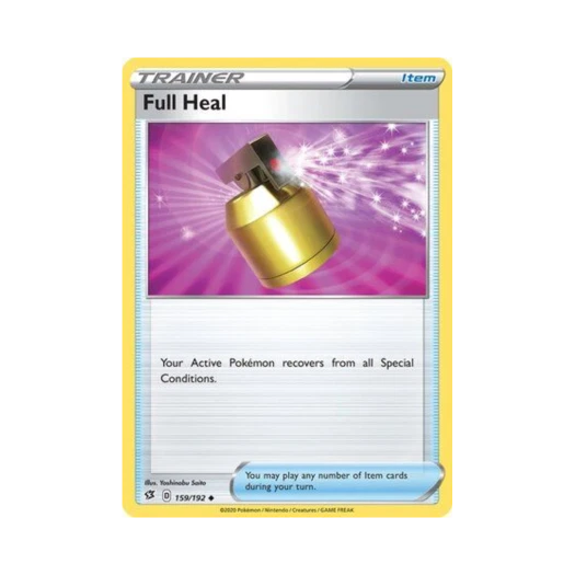 Pokemon TCG Full Heal U Rebel Clash (English Ver.)