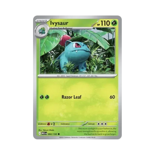Pokemon TCG Ivysaur C Mega Evolution (English Ver.)