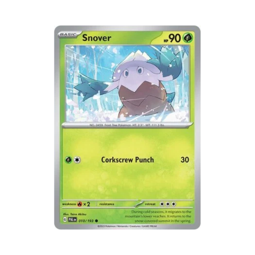 Pokemon TCG Snover C Paldea Evolved (English Ver.)
