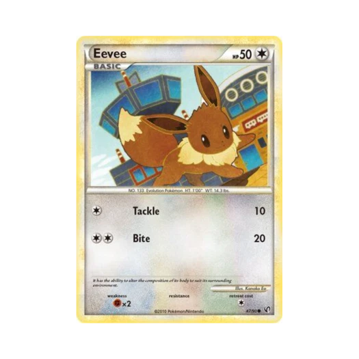 포켓몬 TCG 이브이 C 언던티드 (영문판)