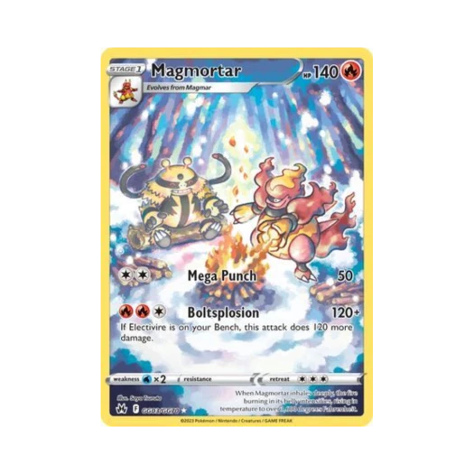 포켓몬 TCG 마그마번 R 크라운 제니스 (영문판)