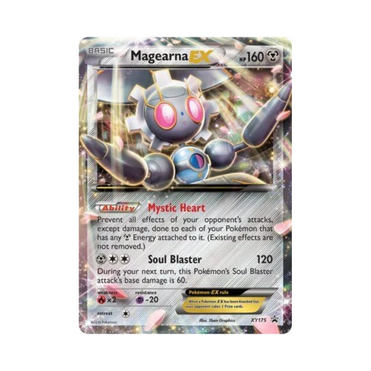 포켓몬 TCG 마기아나 EX P XY 프로모 카드 (영문판)