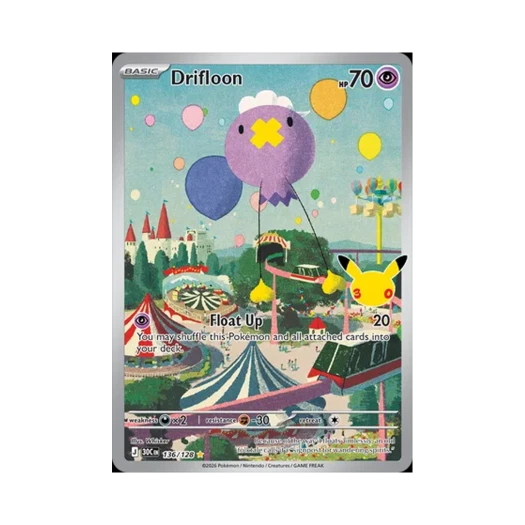 Pokemon TCG RRifloon AR 30th Celebration (English Ver.)