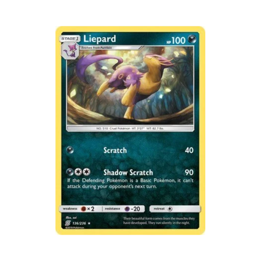 포켓몬 TCG 레파르다스 R 유니파이드 마인즈 (영문판)