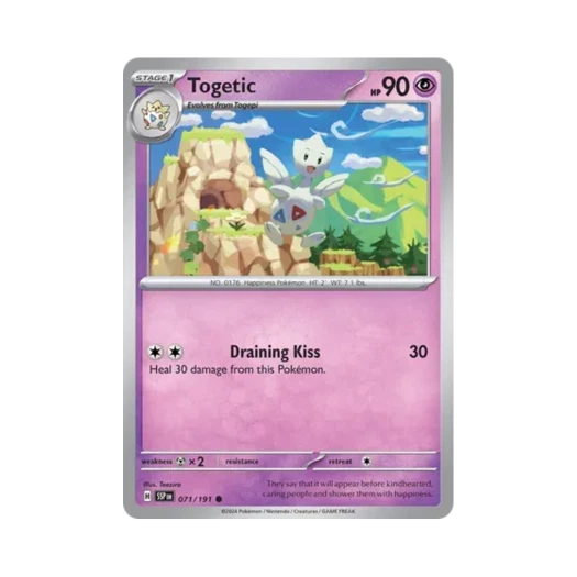 포켓몬 TCG 토게틱 C 서징 스파크 (영문판) 카드 이미지