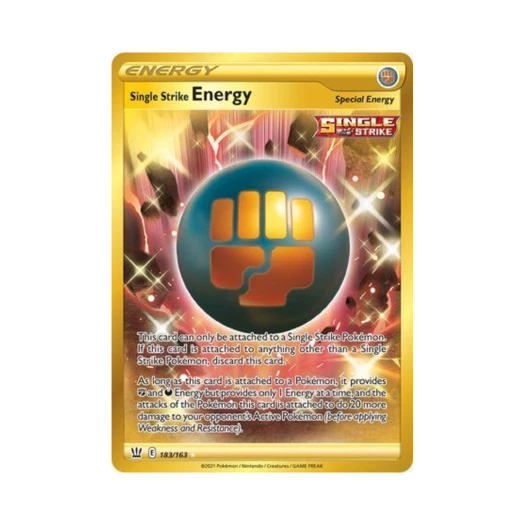 포켓몬 TCG 일격 에너지 RS 배틀 스타일즈 (영문판)