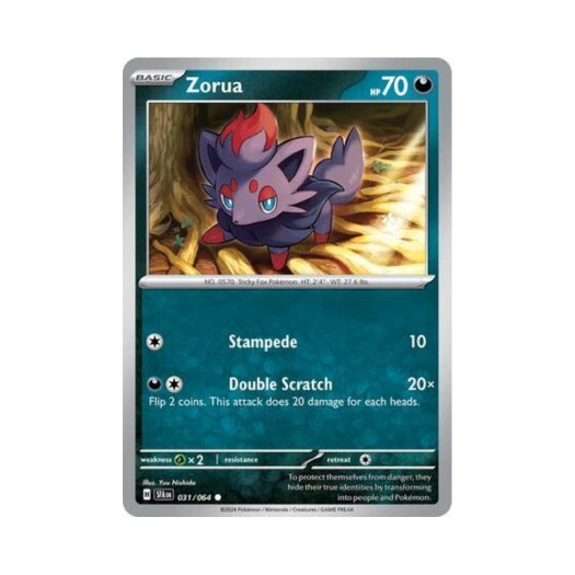 포켓몬 TCG 조로아 C 슈라우디드 페이블 (영문판)