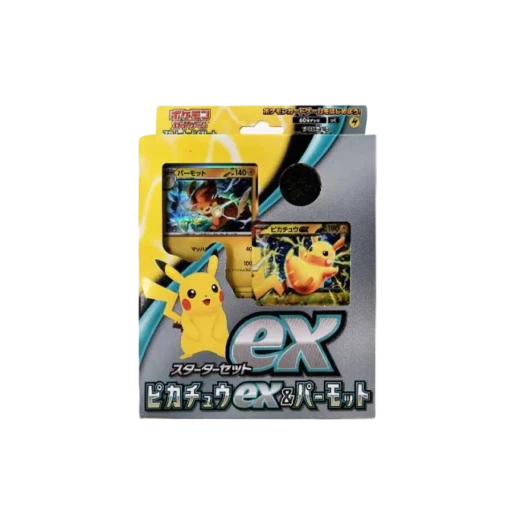 Pokemon TCG Scarlet & Violet Starter Set ex Pikachu & Parmot Box (Japanese Ver.)