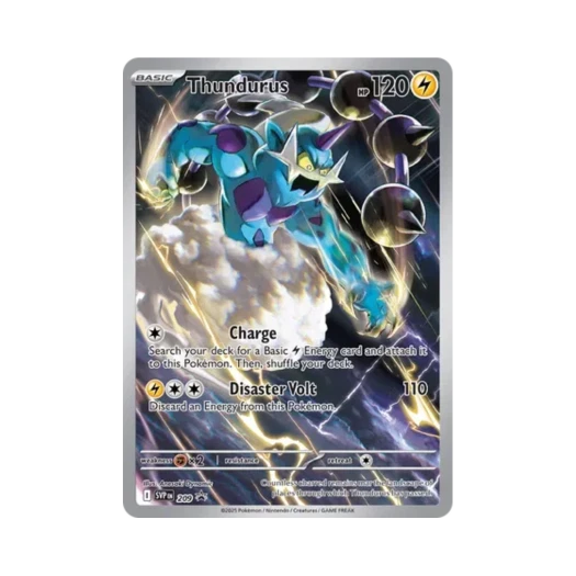 포켓몬 TCG 볼트로스 P 스칼렛 & 바이올렛 프로모 카드 (영문판)