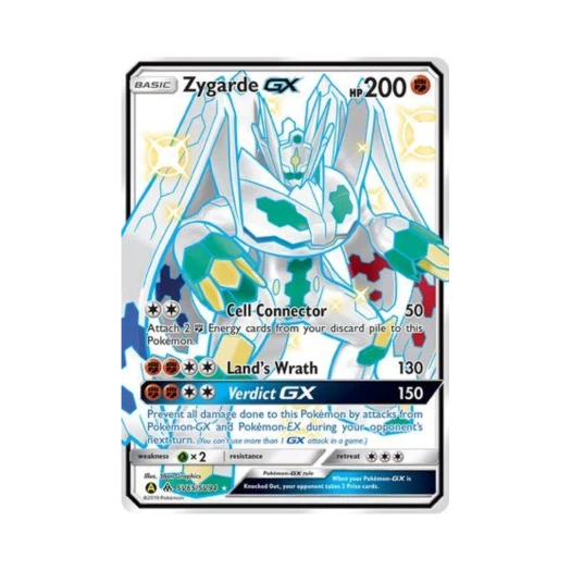 Pokemon TCG Zygarde GX RSG Hidden Fates (English Ver.)