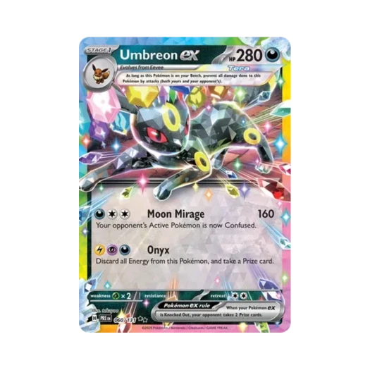 Pokemon TCG Umbreon ex DR Prismatic Evolutions (English Ver.)