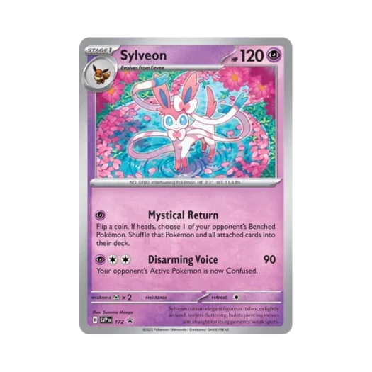 포켓몬 TCG 님피아 P 스칼렛 & 바이올렛 프로모 카드 (영문판)