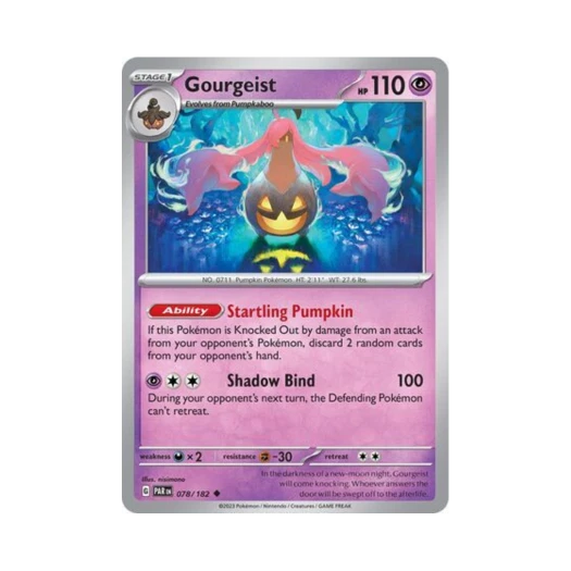 포켓몬 TCG 펌킨인 U 파라독스 리프트 (영문판) 카드 이미지