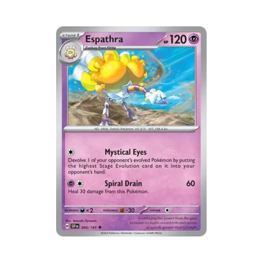 포켓몬 TCG 클레스퍼트라 U 서징 스파크 (영문판) 카드 이미지