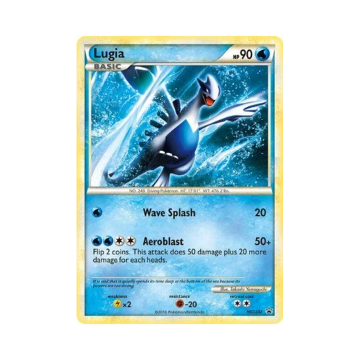 포켓몬 TCG 루기아 P 하트골드 & 소울실버 프로모카드 (영문판)