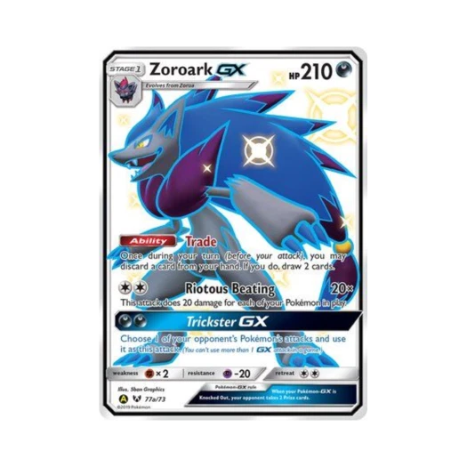 Pokemon TCG Zoroark GX RSG Yellow A Alternate (English Ver.)