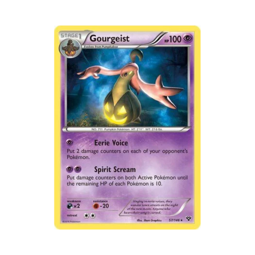 포켓몬 TCG 펌킨인 RH XY (영문판)