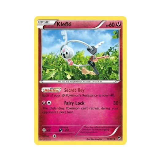 포켓몬 TCG 클레피 U 퓨리어스 피스트 (영문판)