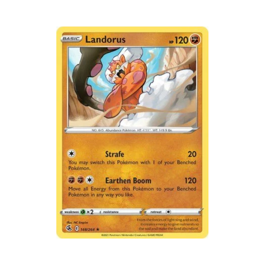 포켓몬 TCG 랜드로스 RH 퓨전 스트라이크 (영문판)