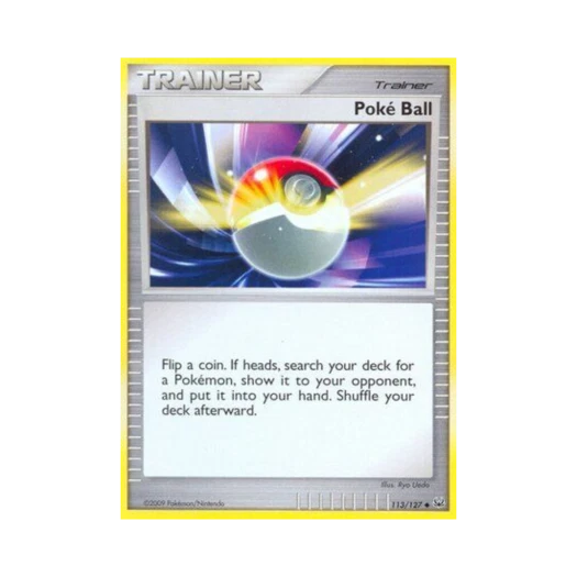 포켓몬 TCG 몬스터볼 U 플래티넘 (영문판)