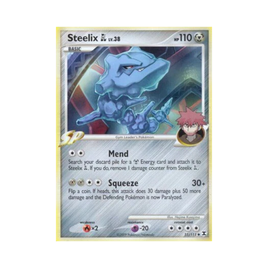 Pokemon TCG Steelix GL U Rising Rivals (English Ver.)