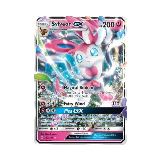 Pokemon TCG Sylveon GX RHG Guardians Rising (English Ver.)