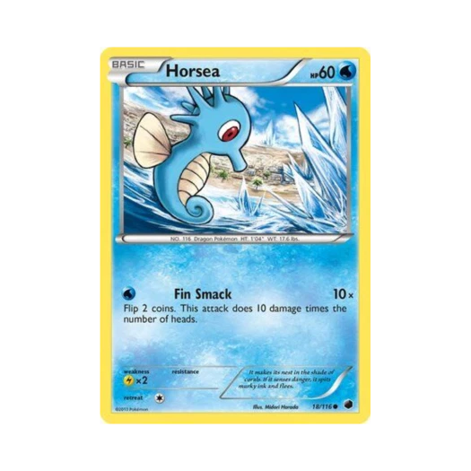 포켓몬 TCG 쏘드라 C 플라스마 프리즈 (영문판)