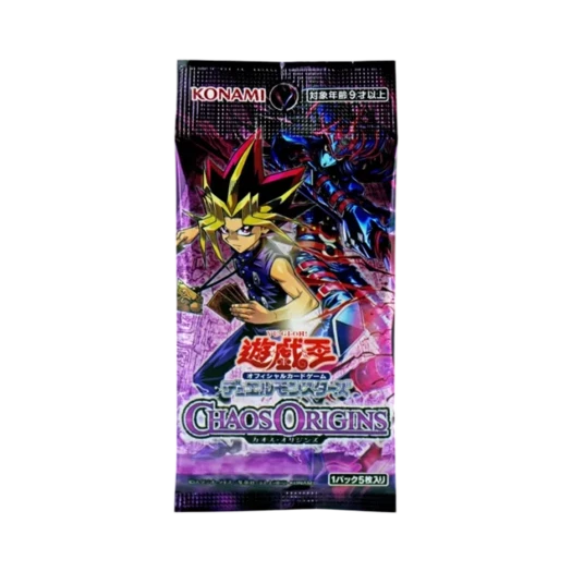 Yu-Gi-Oh OCG Duel Monsters Chaos Origins Pack (Card of 5/Japanese Ver.)