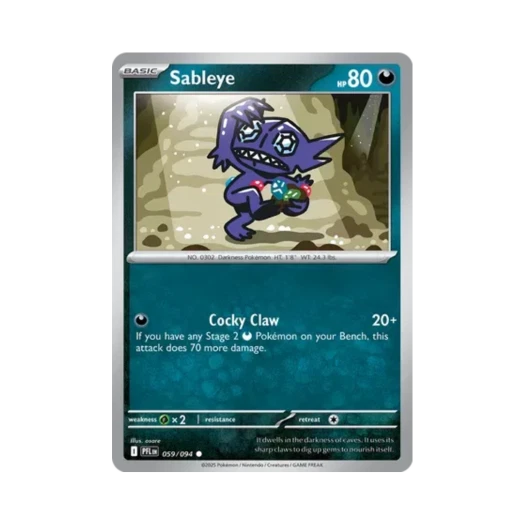 포켓몬 TCG 깜까미 C 판타스말 플레임즈 (영문판) 카드 이미지