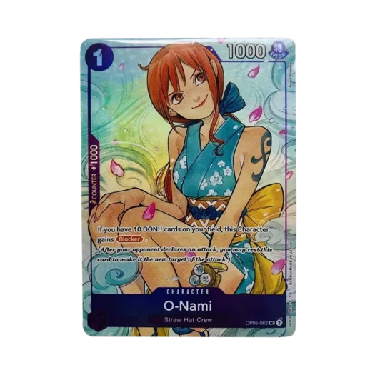 원피스 TCG 오나미 UC OP05-062 프로모션 카드 일러스트레이션 박스 Vol.2 (영문판)