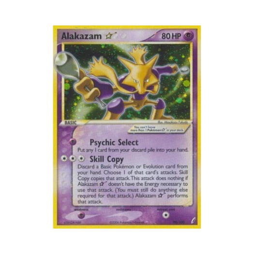 Pokemon TCG Alakazam RH EX Crystal Guardians (English Ver.)