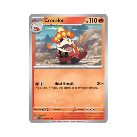 포켓몬 TCG 악뜨거 C 서징 스파크 (영문판) 카드 이미지