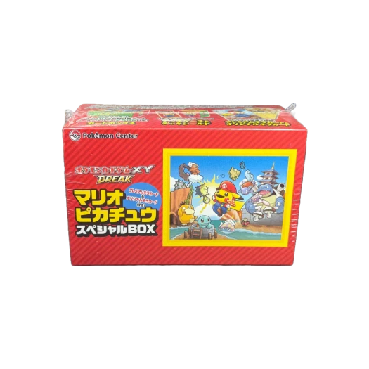 Pokemon TCG Xy Break Mario Pikachu Special Box (Japanese Ver.)