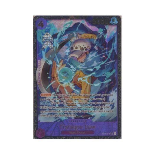 One Piece TCG Trafalgar Law SR ST10-010 Promotion Card 2024 March-May Online Regional Event (English Ver.)