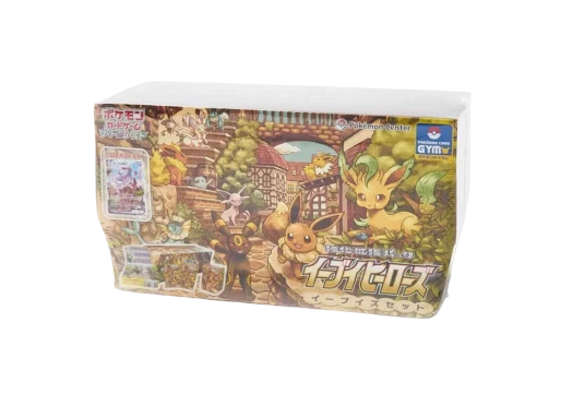 포켓몬 TCG 소드&실드 강화 확장팩 이브이 히어로즈 짐 세트 (일어판)