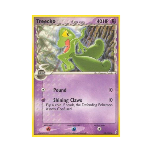 Pokemon TCG Treecko C EX Crystal Guardians (English Ver.)