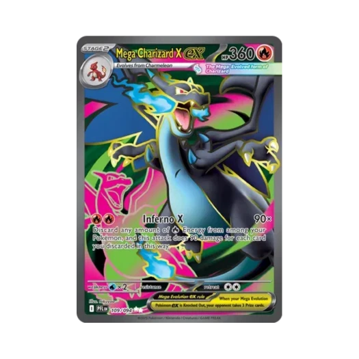 Pokemon TCG Mega Charizard X ex UR Phantasmal Flames (English Ver.)
