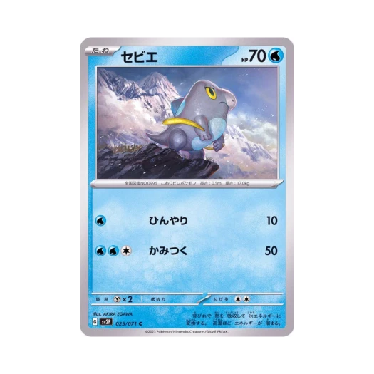 포켓몬 TCG 드니차 C 스노해저드 (일어판)