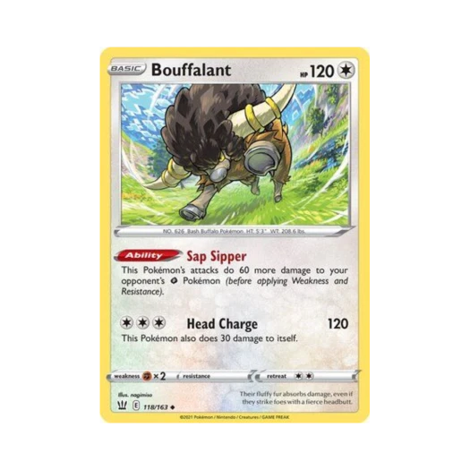 포켓몬 TCG 버프론 U 배틀 스타일즈 (영문판)