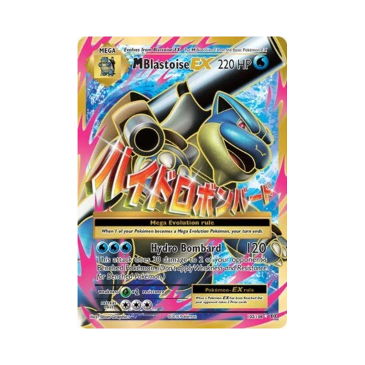 Pokemon TCG M Blastoise EX RU Evolutions (English Ver.)