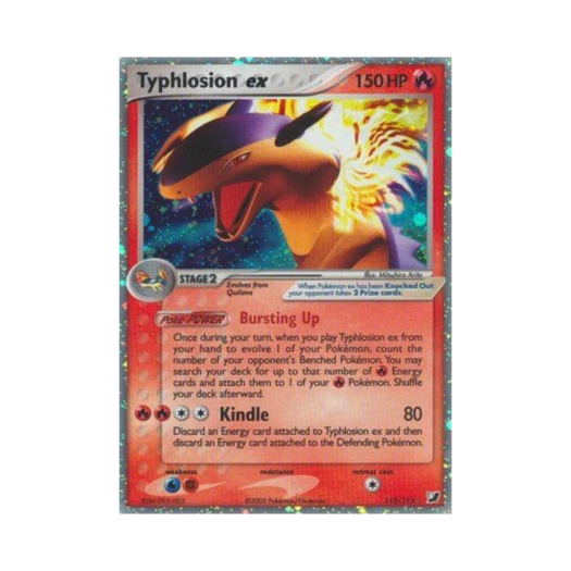포켓몬 TCG 블레이범 ex RHe EX 언씬 포시스 (영문판)