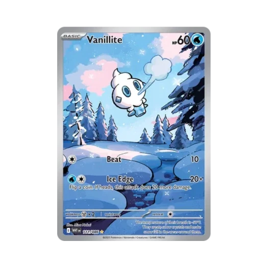 Pokemon TCG Vanillite IR White Flare (English Ver.)